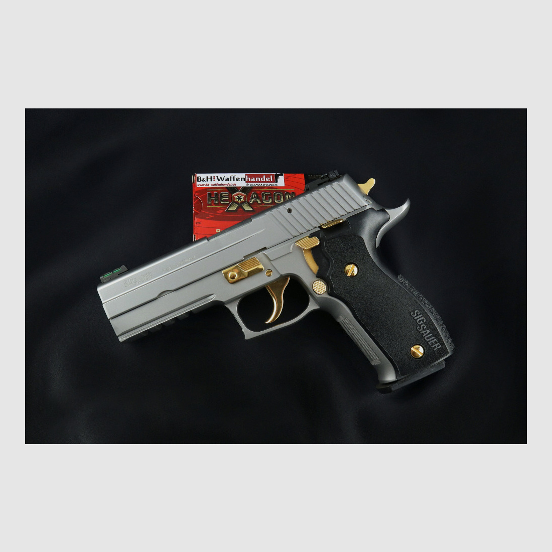 Neuwaffe: Sig Sauer P226 LDC II Stainless & Gold in 9mm Luger 