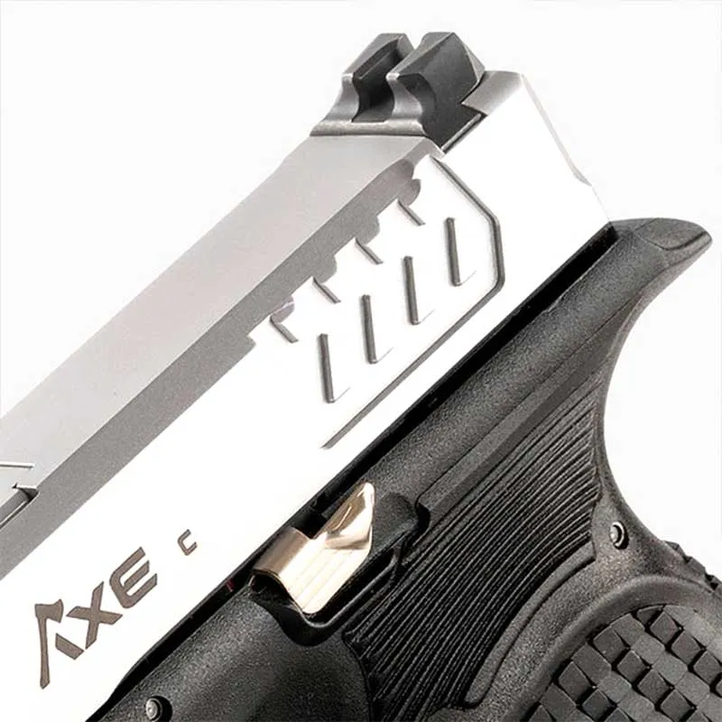 Pistolet BUL Armory AXE C CLEAVER kal. 9x19 - srebrny, zdjęcie 5 z 6