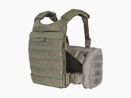 Tasmanian Tiger TT Trooper Back Plate Steingrau-Oliv IRR