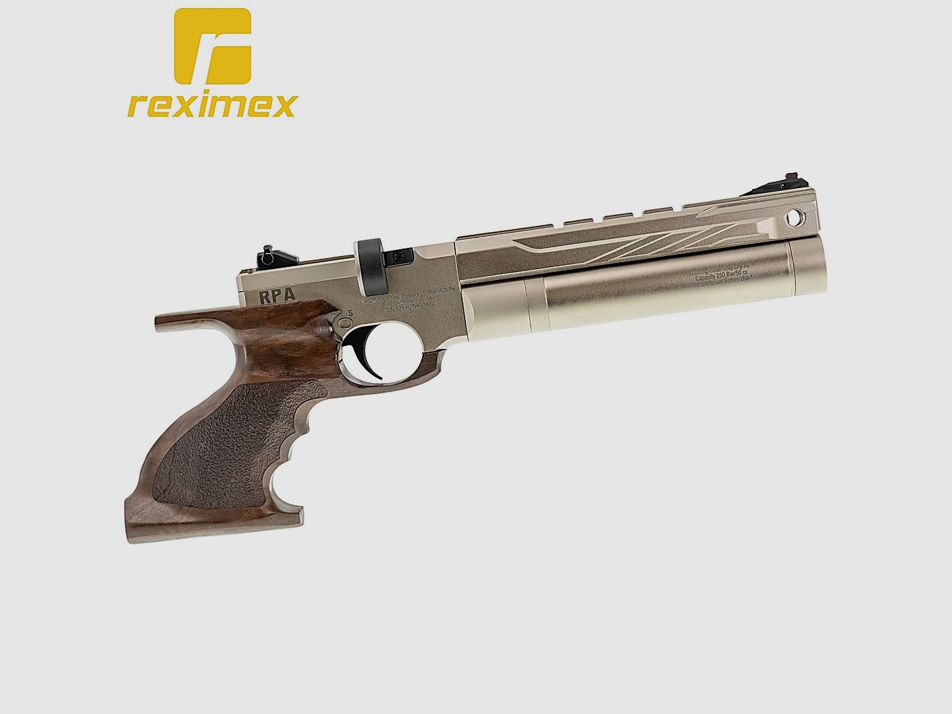 RPA SILVER PCP PISTOLE reximex