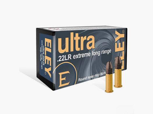 50 Munizioni ELEY Ultra Extreme Long Range 40G Cal. 22lr