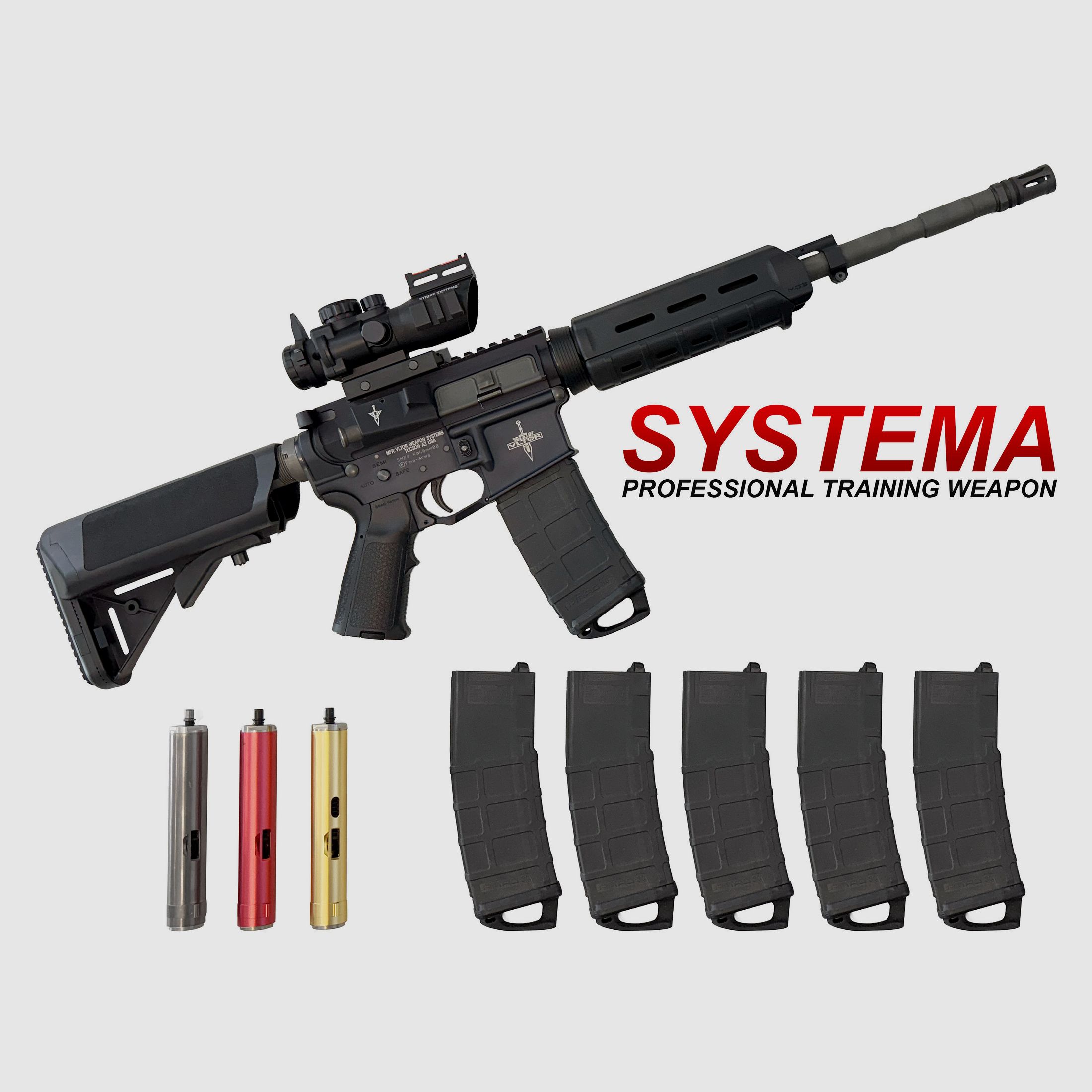 Systema PTW Super Max M4A1 CNC - 3 Zylinder M130 / M150 / M165 - Seltene High-End Airsoft