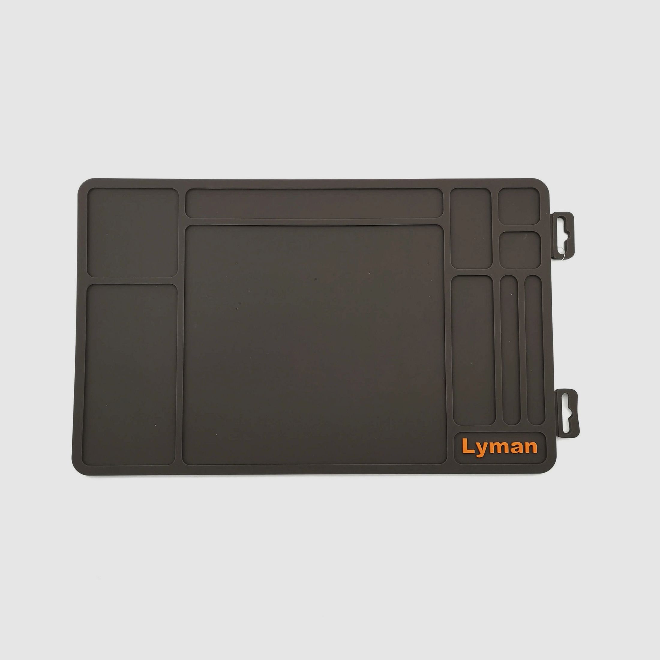 Alfombrilla de limpieza Lyman con organizador para armas cortas