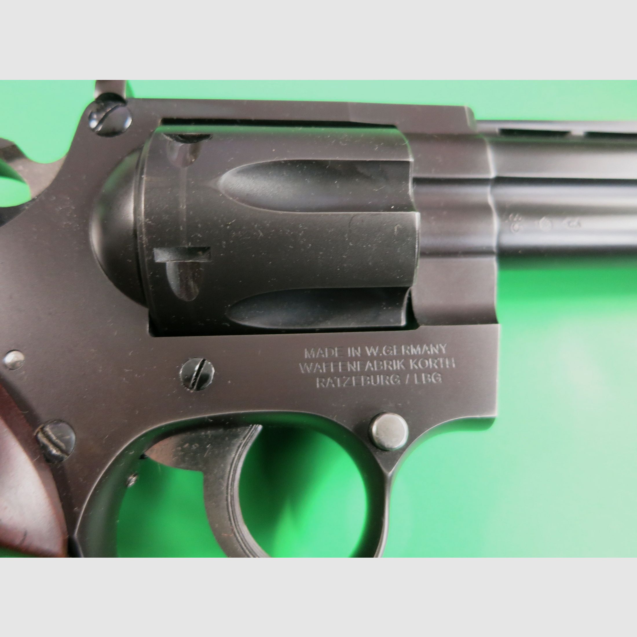 STEEL-BORN PRECISION MADE IN GERMANY -KORTH- Profi .357 Magnum Sport Revolver, 4"      #2