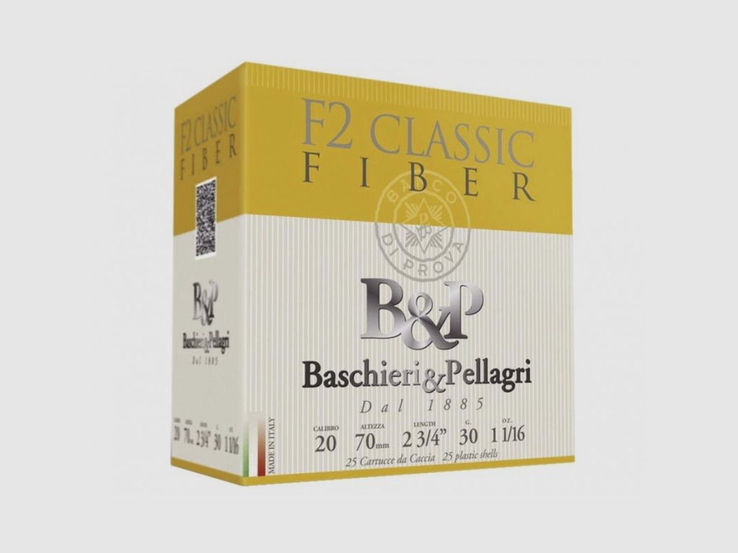 100 cartuchos betp f2 classic 20 n°6