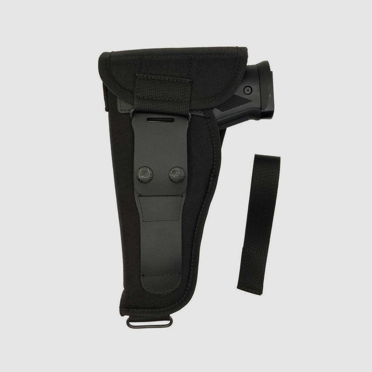 Jagd Klappenholster aus Cordura Sig Sauer P220/P226 X-SIX / P210 6", CZ SP 01 6", Desert Eagle-Schwarz-Linkshänder