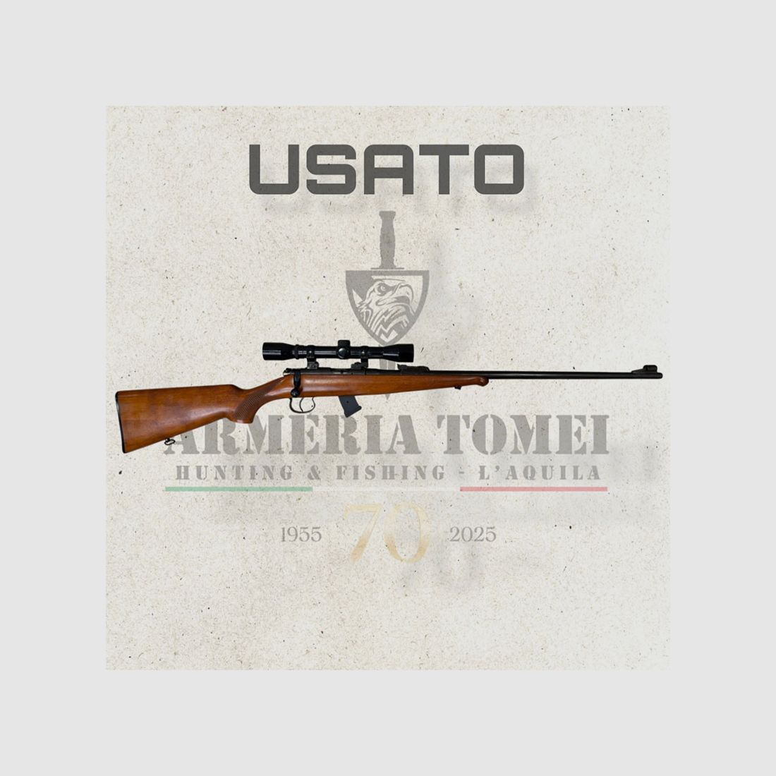 UTILISÉ – FUSIL – BRNO MOD. 2 cal. 22LR, image 1 sur 5