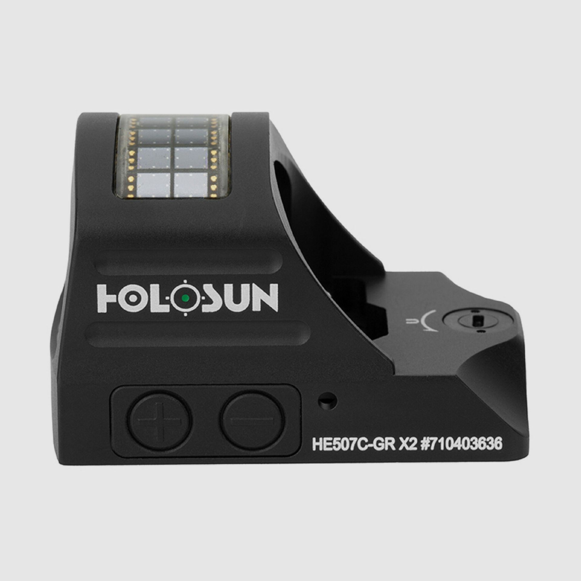 Holosun Reflexvisier HE507C-GR-X2 mit grünem Wechselabsehen: 2MOA Dot 32MOA Circledot & 32MOA Circle, Bild 7 von 9
