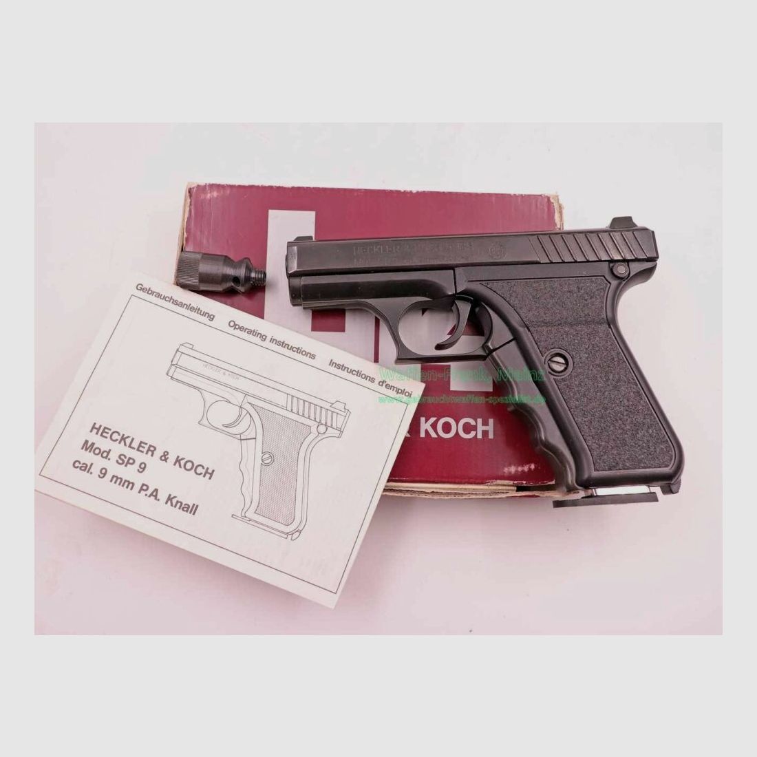 Umarex Heckler&Koch Mod. SP 9 9mmP.A.K.