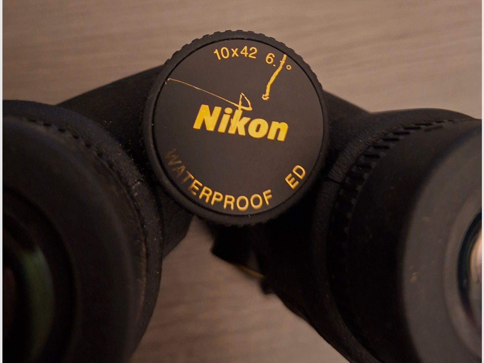Nikon Laser Force 10x42, misuratore di distanza, binocolo, come nuovo, 