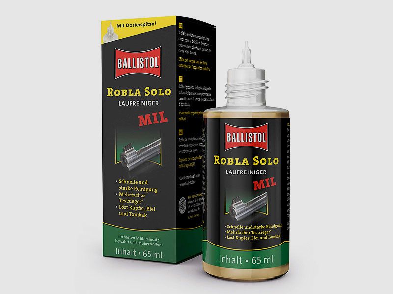 BALLISTOL Robla Solo MIL Laufreiniger 65 ml Flasche (9,23 €*/100 ml)