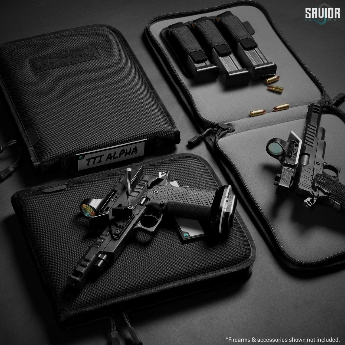 Savior – Pistol Case Insert for Pro SEMA Backpack, 3-pack – Black – HC-PRO129-3PC-BK, image 2 of 4