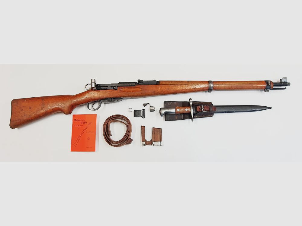 Bern Weapons Factory Swiss K31 caliber 7.5x55 Swiss complete matching numbers + Hämmerli