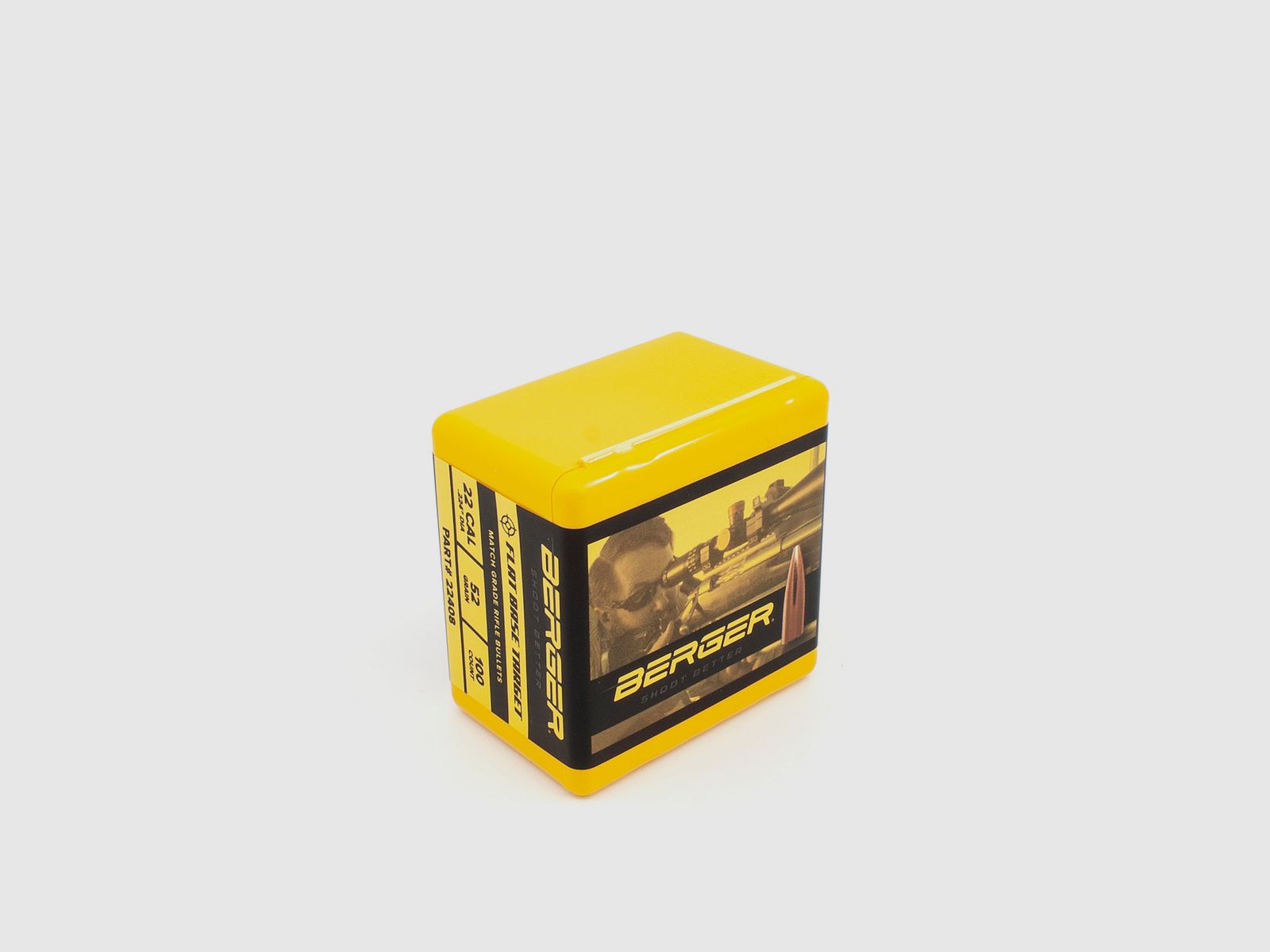 Berger Bullet .22 FB Target 52GR 1000 pieces