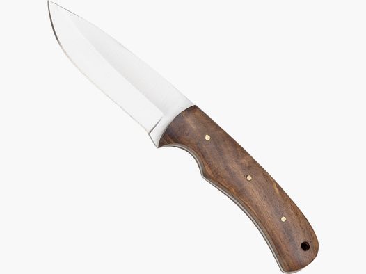 Robustes Messer mit verziehrter Lederscheide