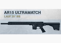 Schmeisser AR-15 Mod. ULTRAMATCH,  20-calowy lufowy bęben Bull Barrel, M-LOK osłona ręczna (wolnostojąca)