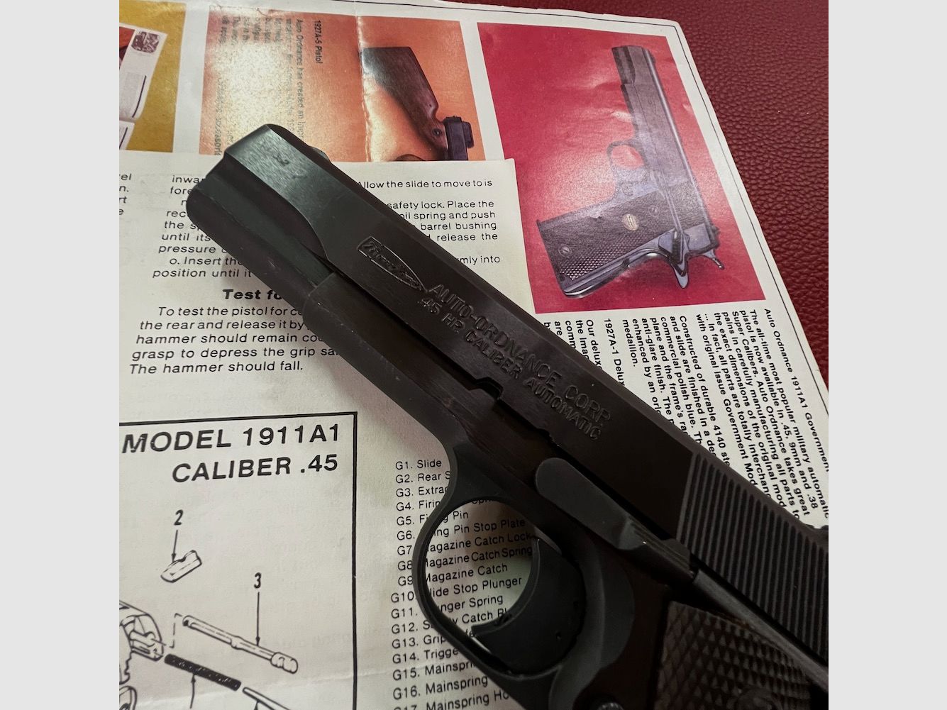 Auto-Ordnance Thompson Mod. 1911 A-1, image 6 sur 6