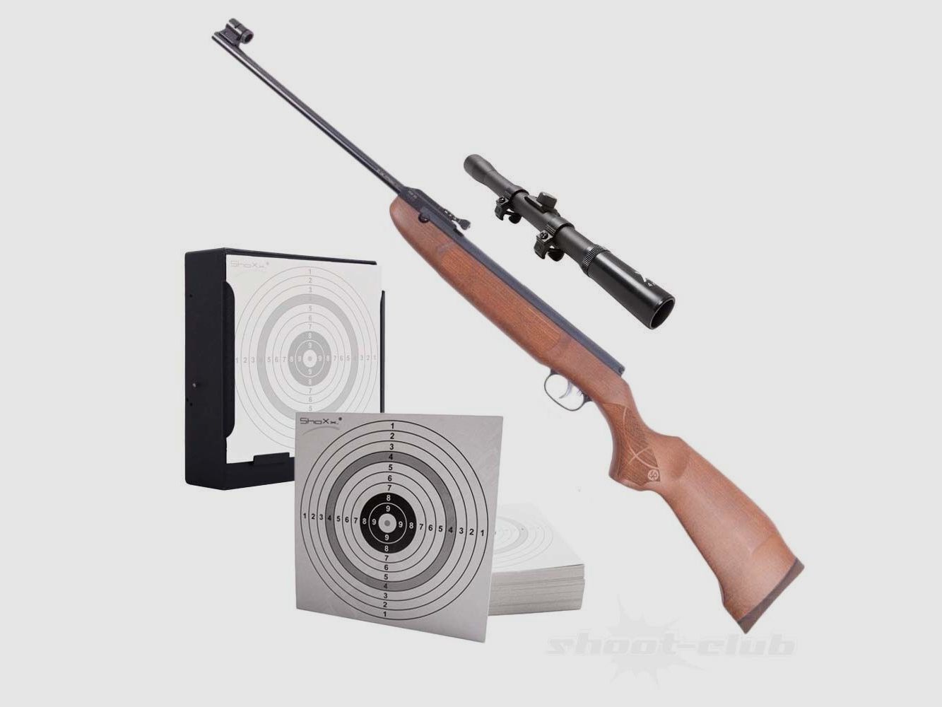 Weihrauch Luftgewehr HW 30 S Kal. 4,5mm Diabolo - Set 1