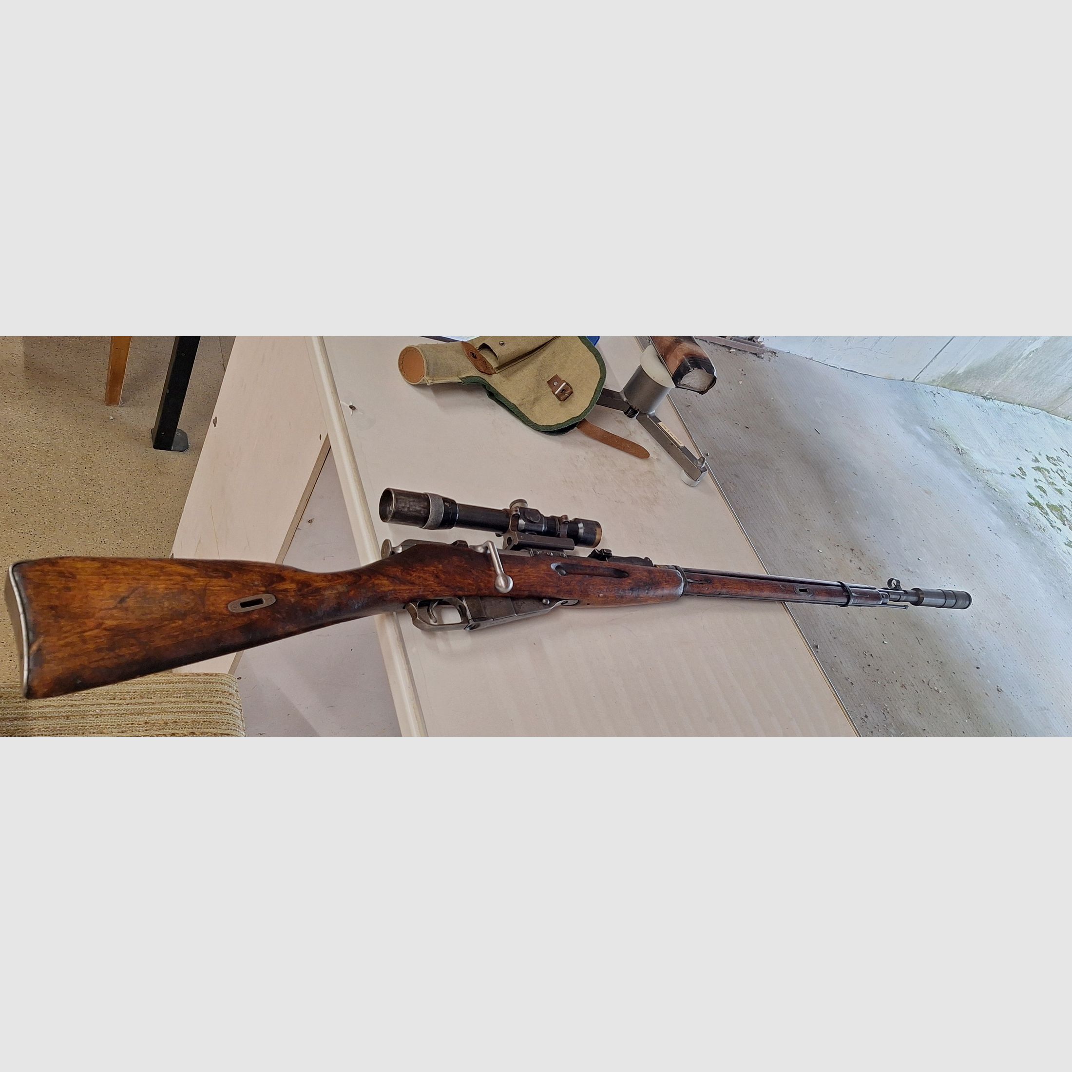 Mosin Nagant Tula 1935 PE Scharfschütze mit Smirnskiy Montage 7,62x54R, Bild 10 von 11