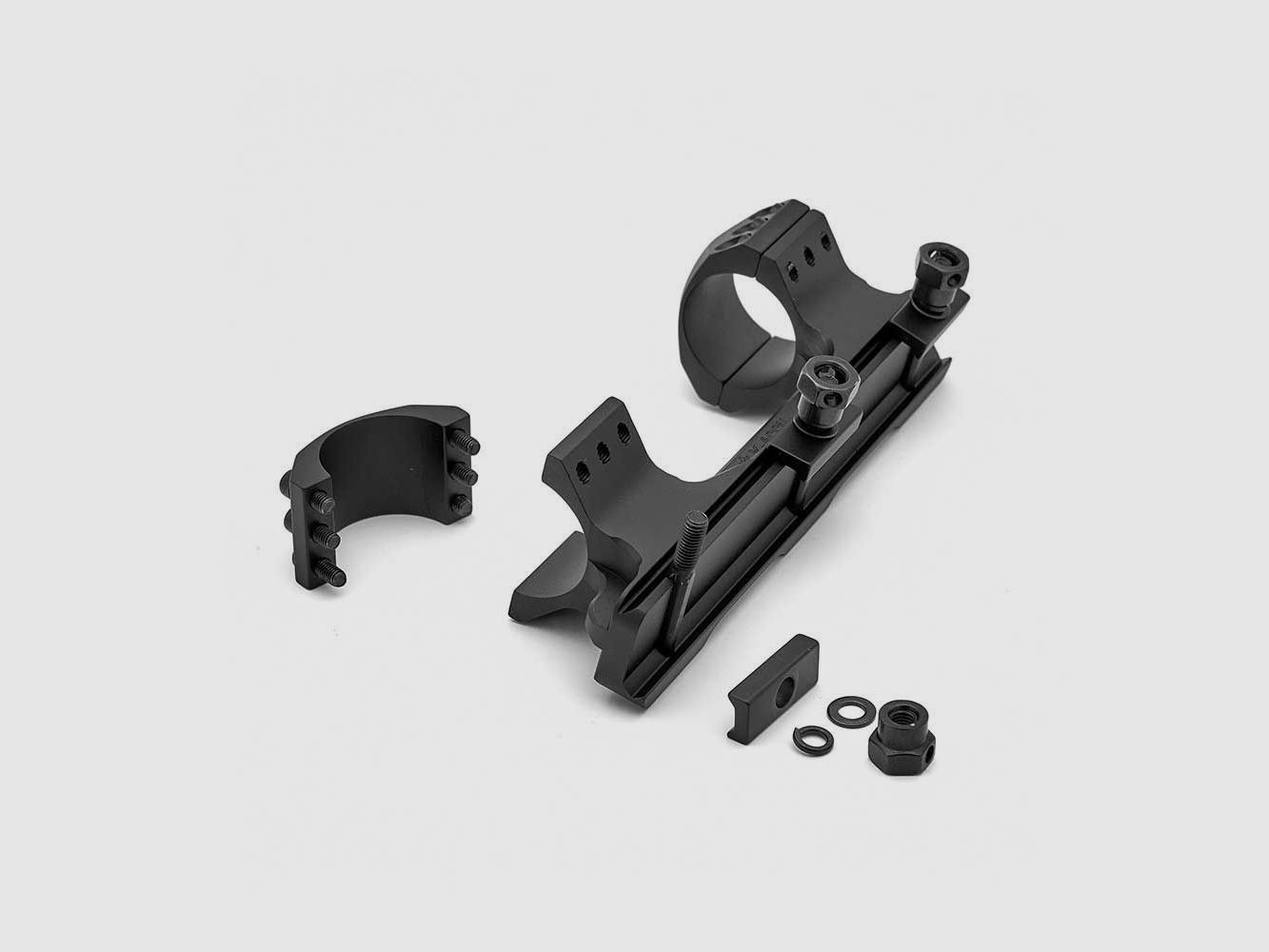 Vector Optics XASR-3012 X-Accu Montura Picatinny de una pieza de perfil alto de 30 mm y 1,4″, imagen 3 de 3
