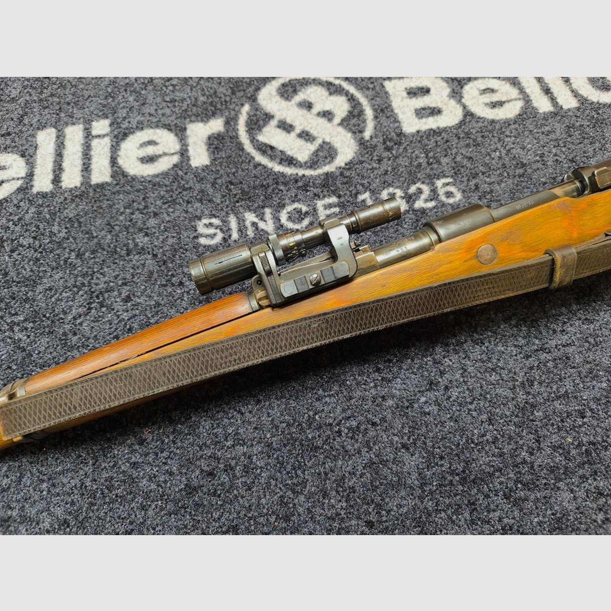 Karabinek Mauser K98k J.P. Sauer S/147 1937 z optyką ZF41/1, zdjęcie 3 z 14