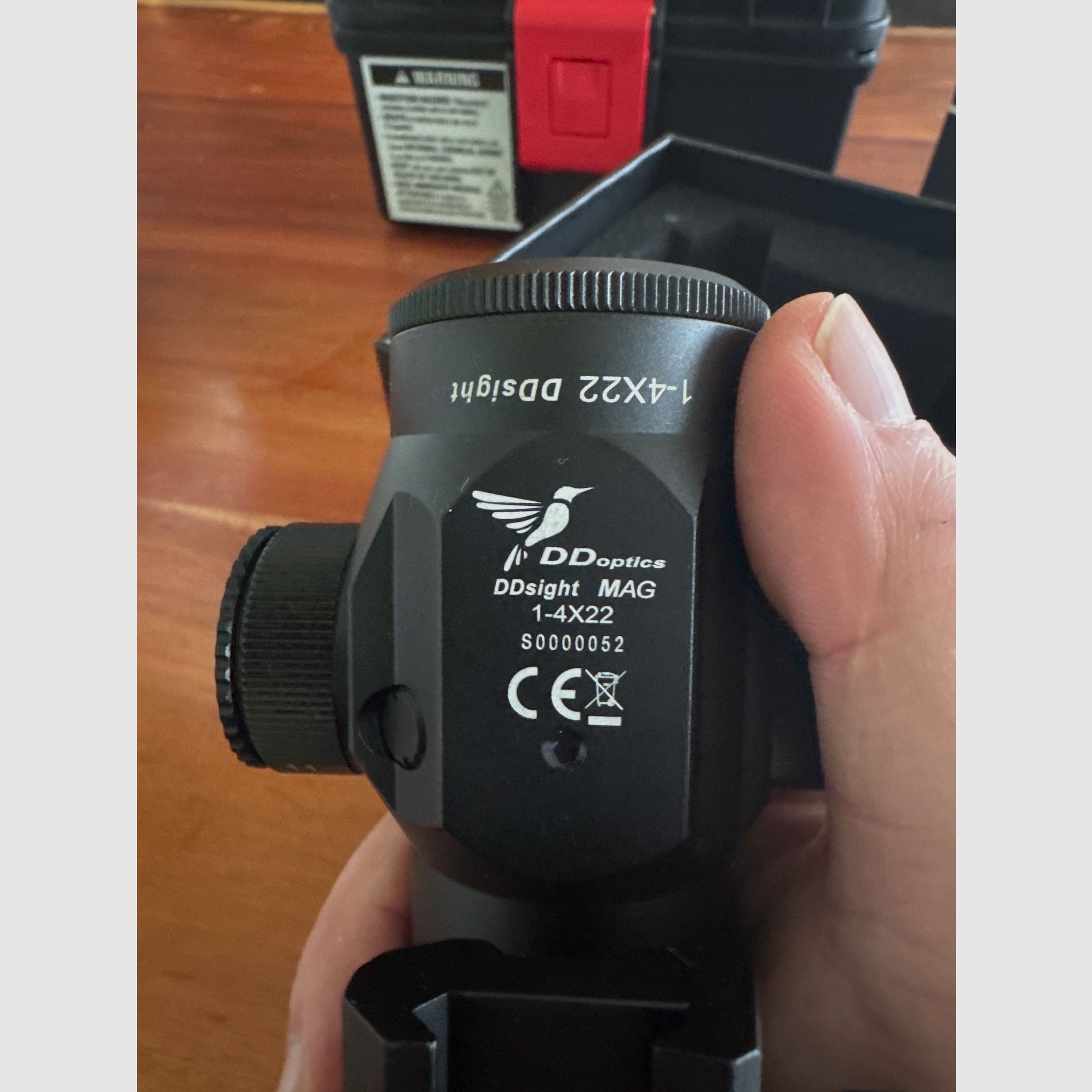 DDoptics DDsight MAG tactical 1-4x22 (Manual Reticle) – NEU & UNBENUTZT in OVP