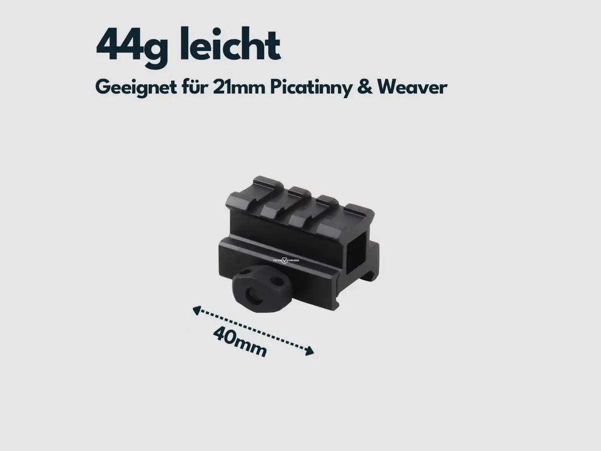 Vector Optics SCRA Picatinny Riser Montage, afbeelding 2 van 20