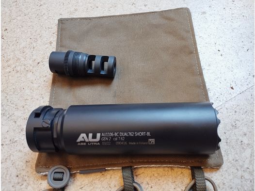 Ase Utra 762 BL Short gen 2 Schalldämpfer.308 Inkl. Mündungsbremse