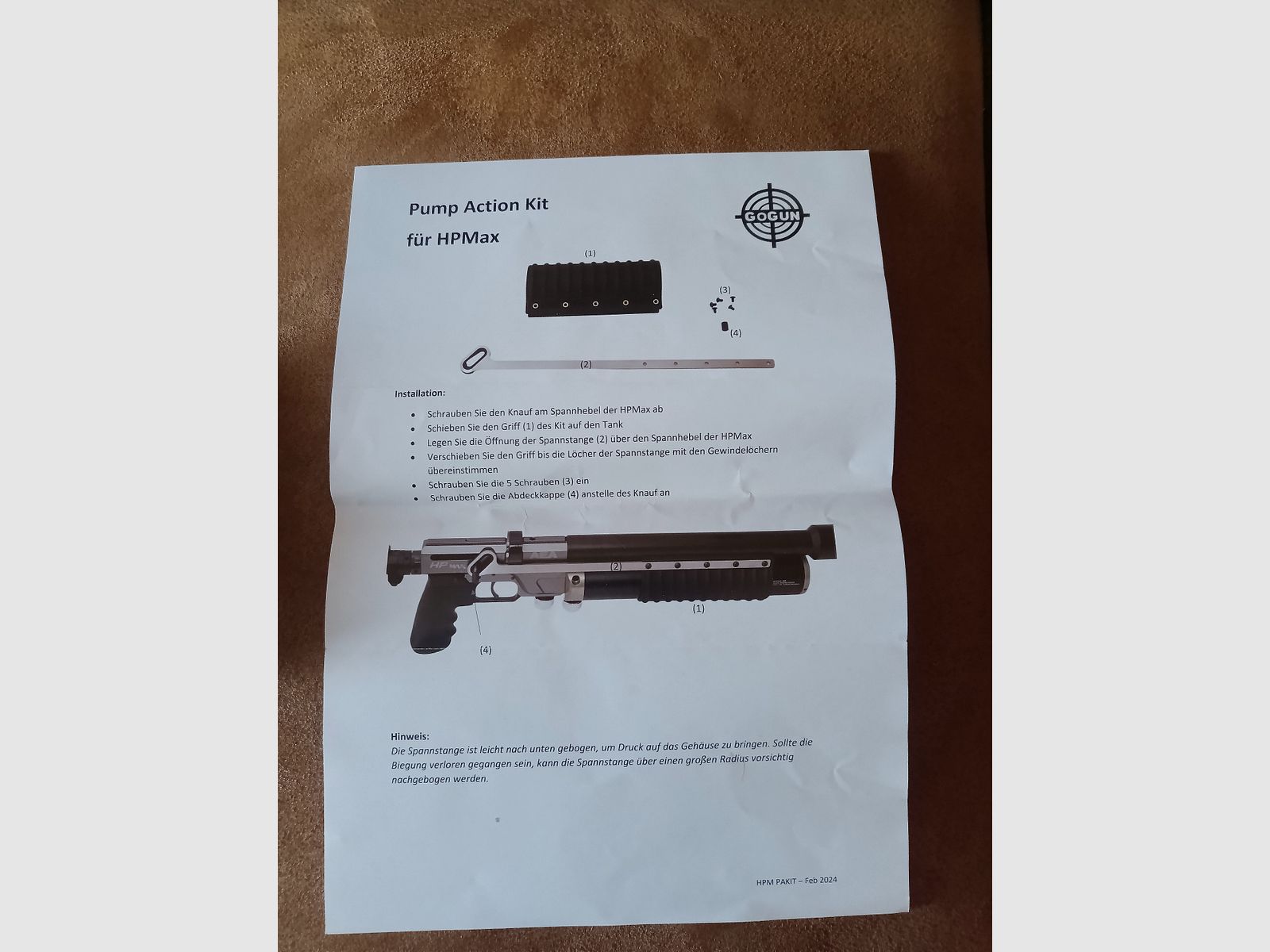 AEA HP MAX MK1 avec de nombreux accessoires