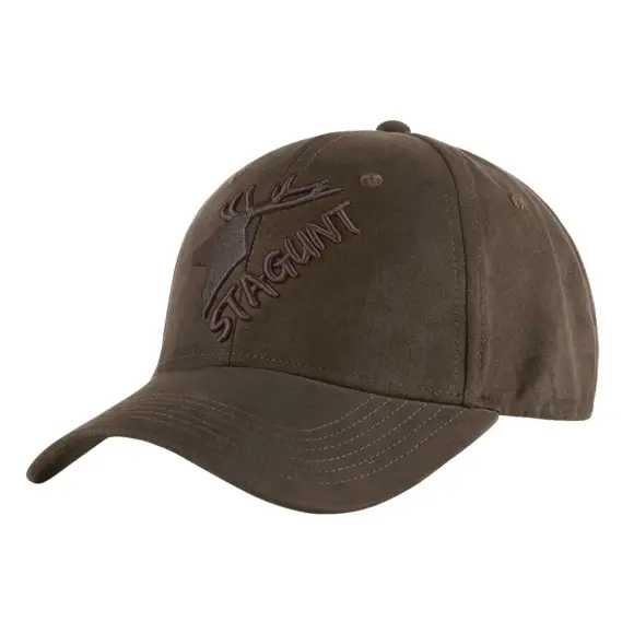 Cappellino Peisey Stagunt Marrone Nero Logo