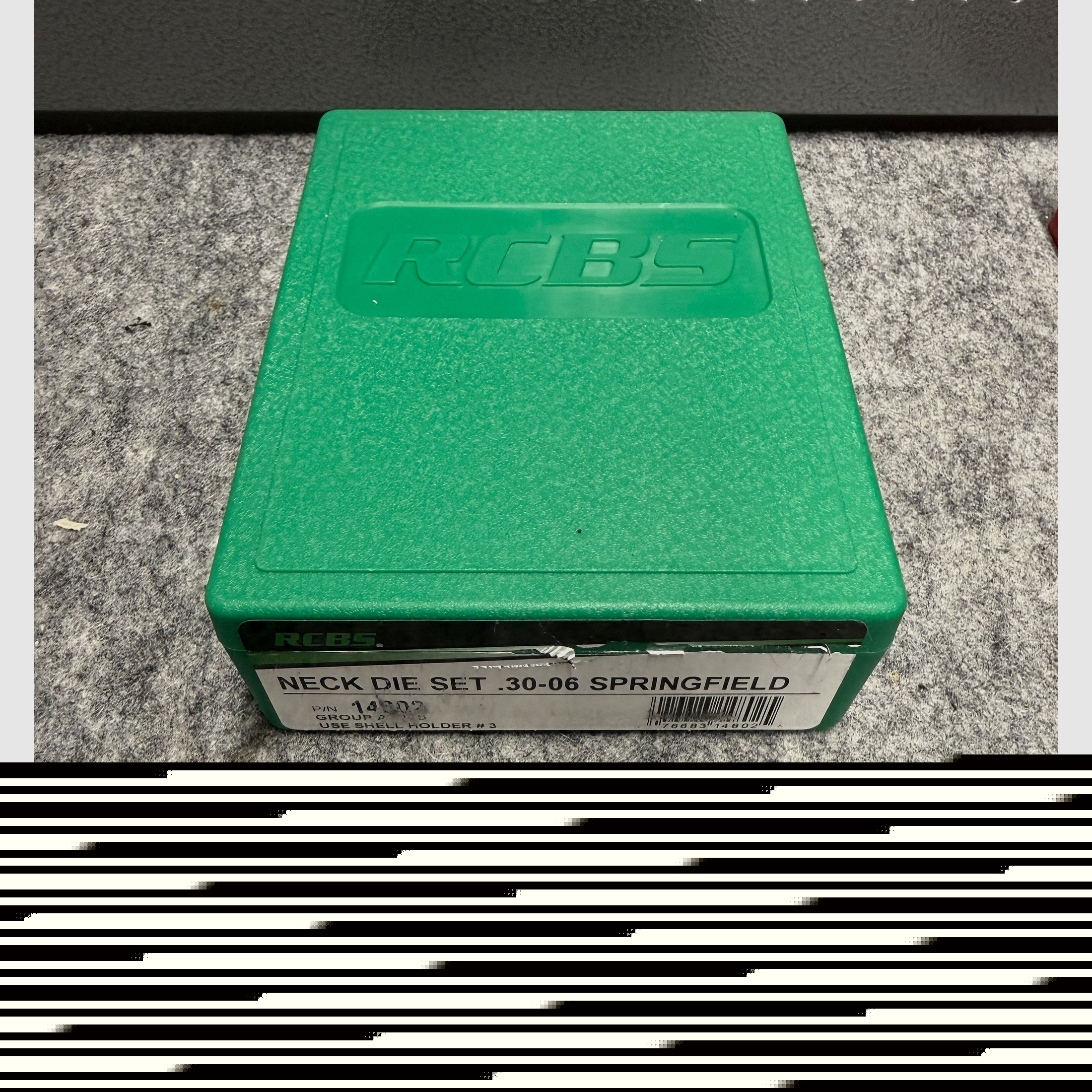 RCBS die set 30.06 2-piece neck die set