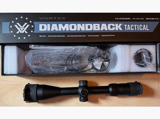 Vortex Diamondback Tactical 6-24x50 FFP MOA