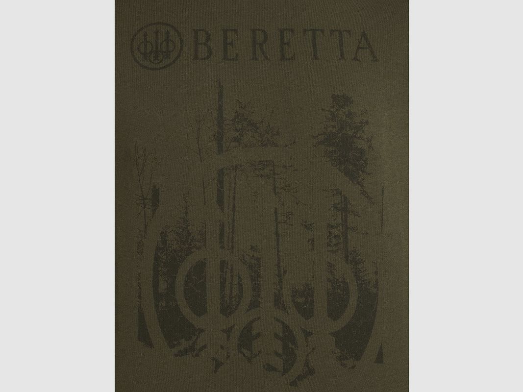 Koszulka Beretta Outline T-Shirt Dark Olive, zdjęcie 3 z 4