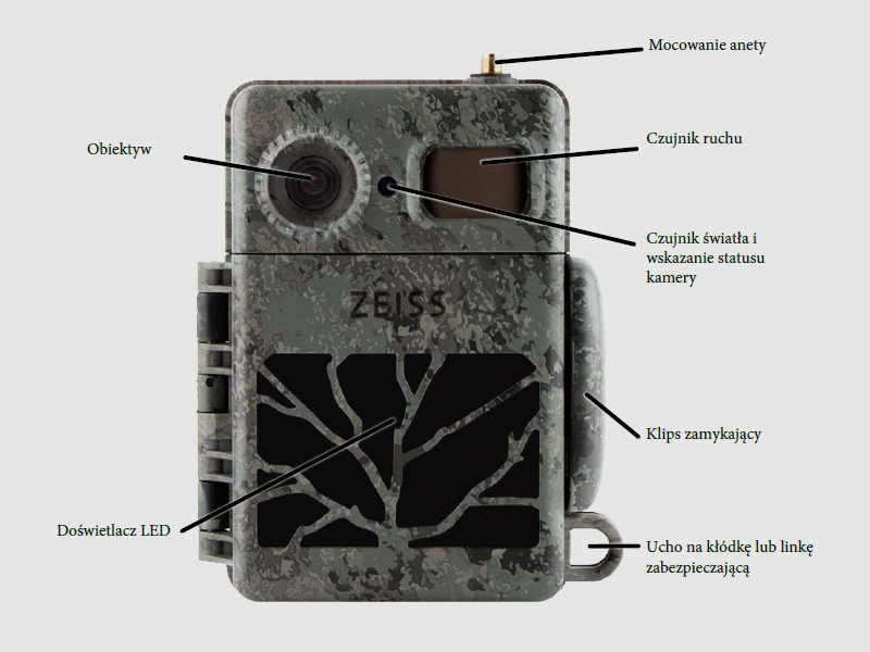 Wildcamera Zeiss Secacam 7, afbeelding 2 van 5