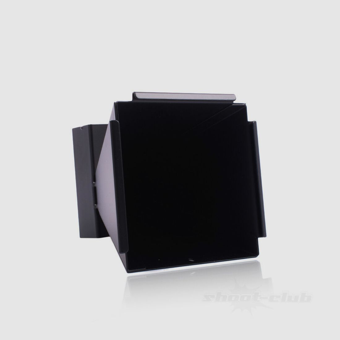 shoXx Trichter Kugelfang aus Stahl 14x14cm, schwarz