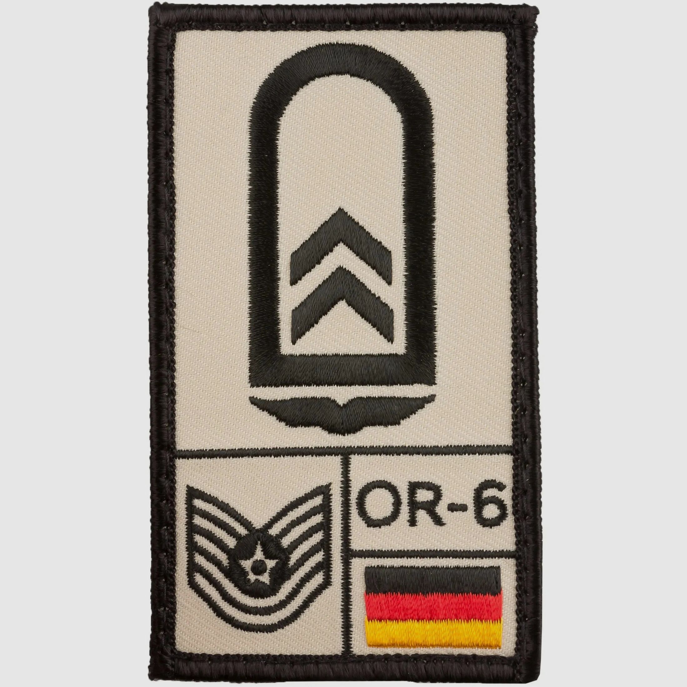Café Viereck Café Viereck Rank Patch Oberfeldwebel Luftwaffe sand