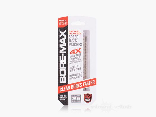 Real Avid Bore-Max Speed Jag & Patches .22 / .223 Rifle