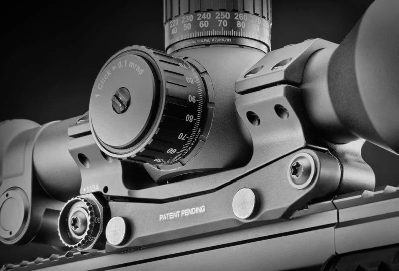 Montaż Picatinny 30mm, regulacja 0-70MOA Gen-2 Recknagel ERA-TAC