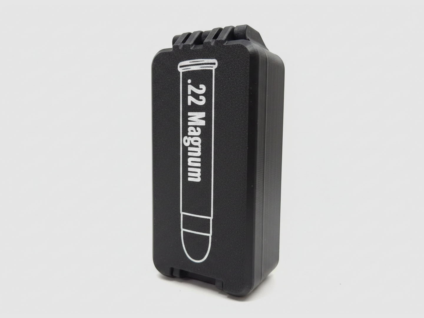 Filamelt Munitionsbox / 22 WMR / 'Klapp- / Rastdeckel' / Patronenbox, Ammo Box