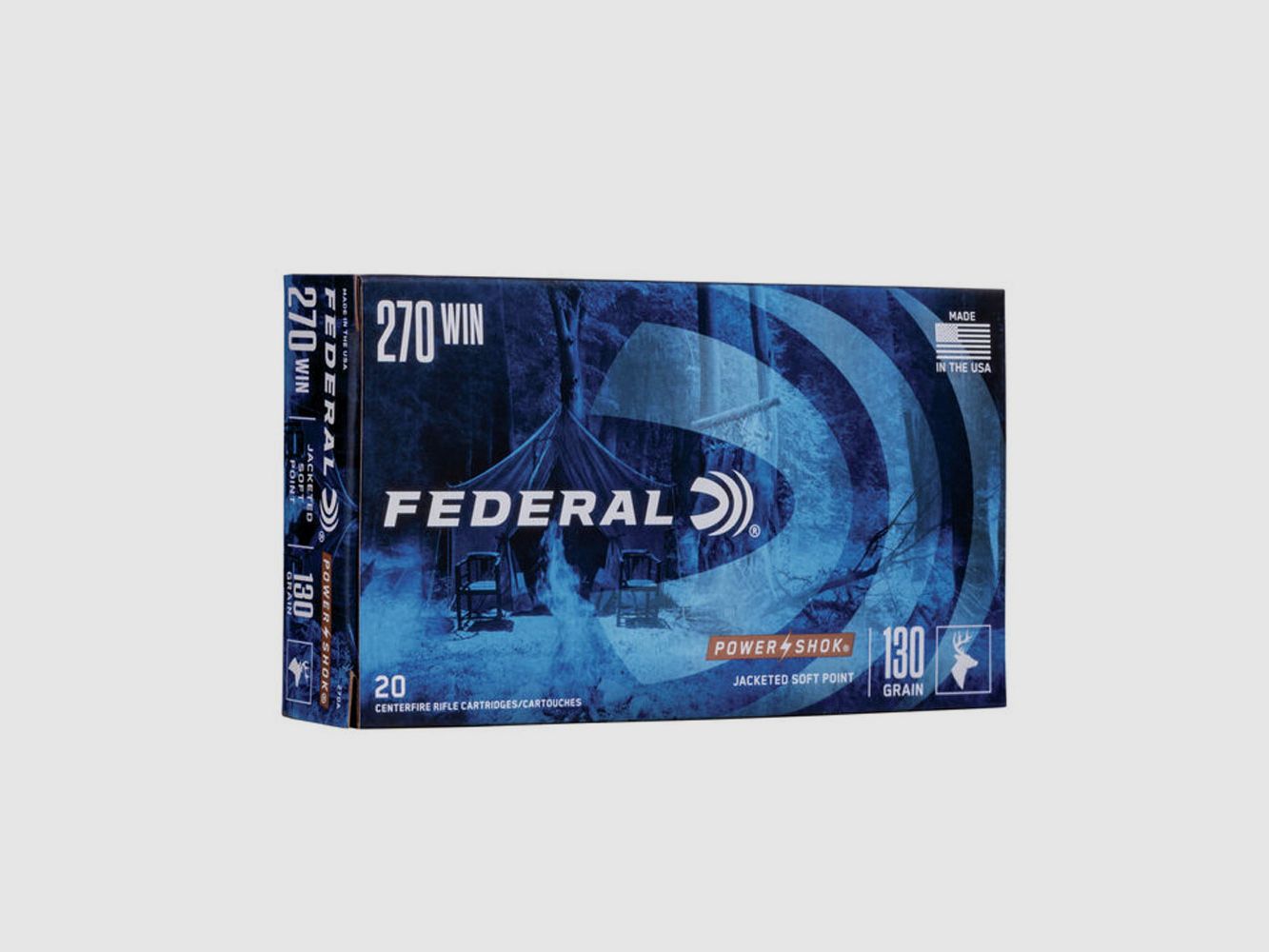 .270 Win FEDERAL POWER SHOK 130gr