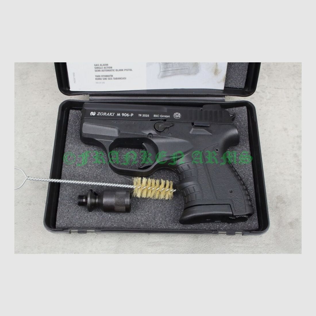 Zoraki M 906-P Black 9mm P.A.K., imagen 3 de 3