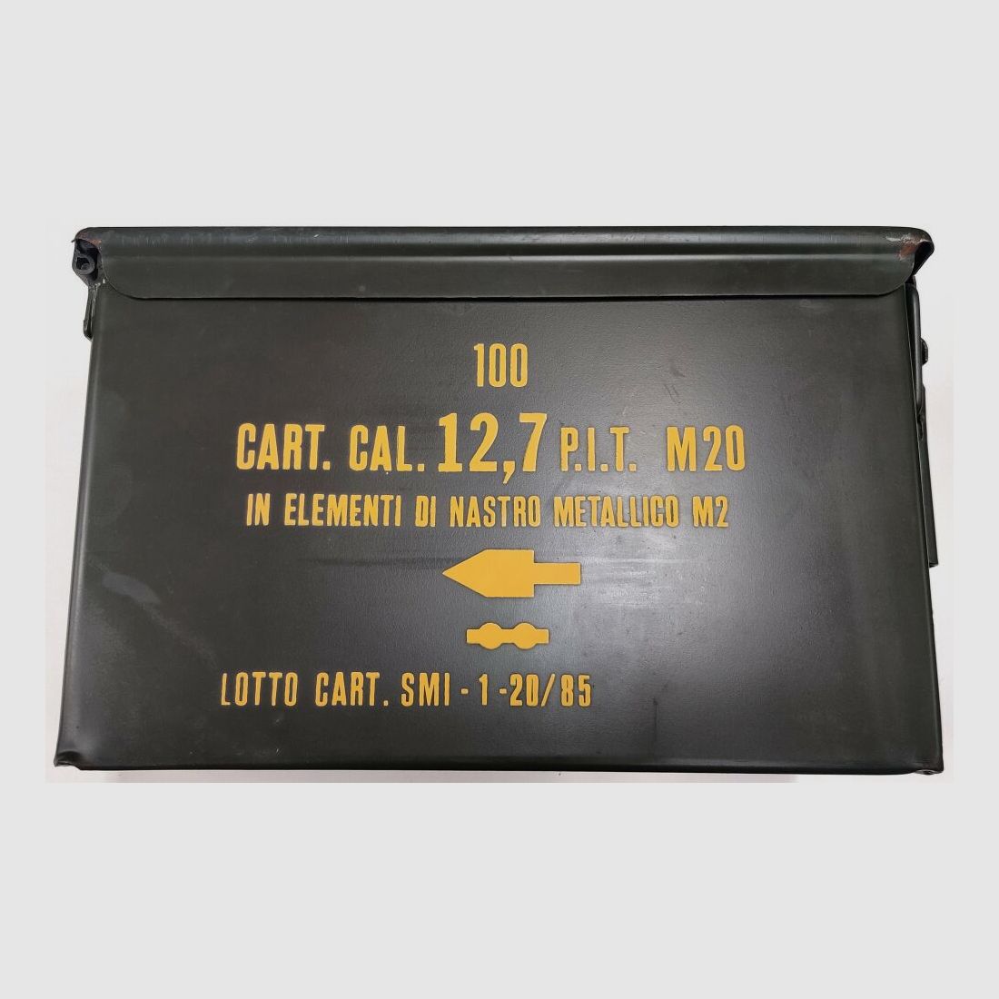 US ARMY original US Munitionskiste Größe 2 M2A1 gebraucht Transportkiste Werkzeugkiste Ammo Box, Bild 2 von 9