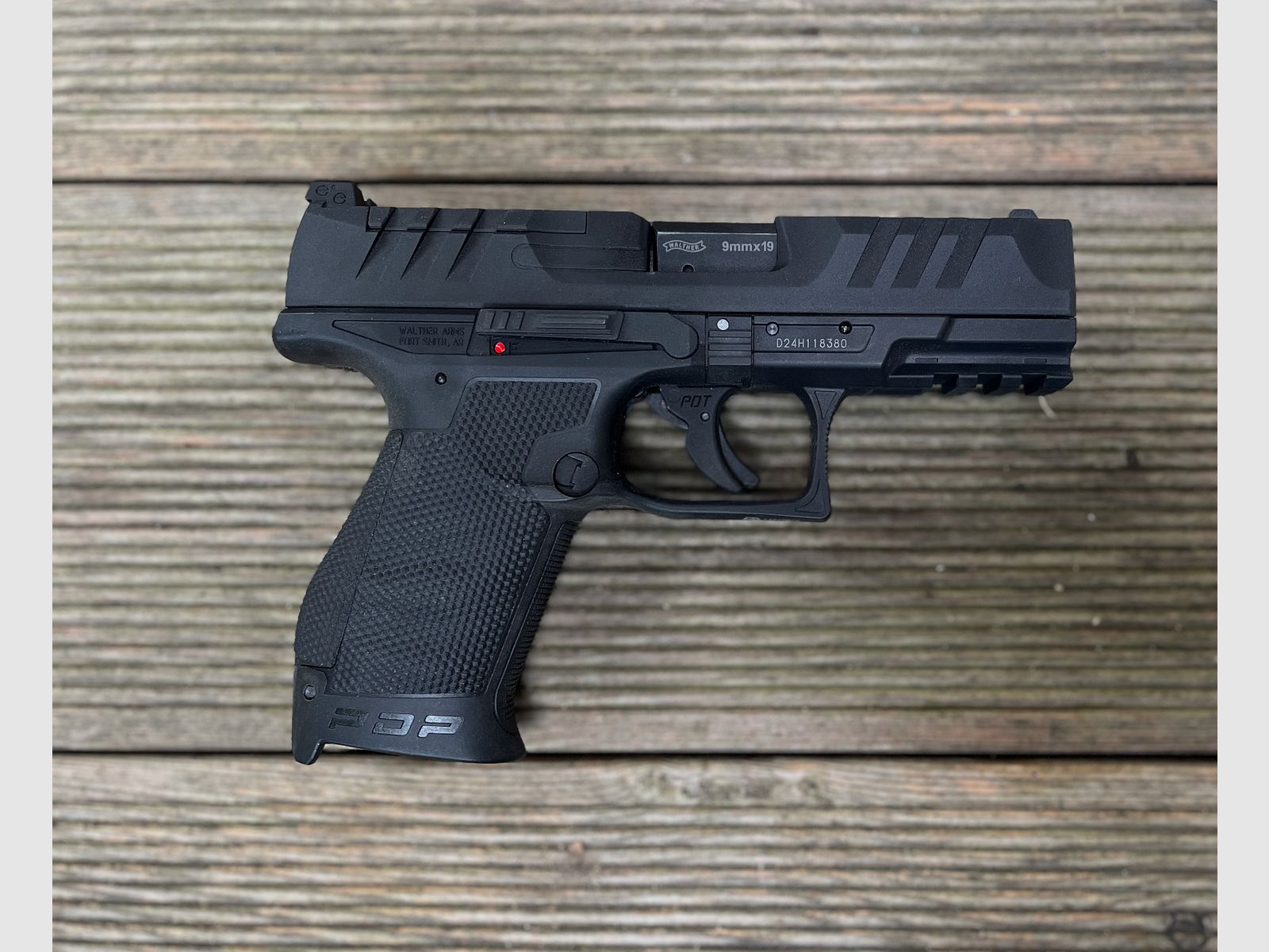 Pistolet à air comprimé CO2 Walther PDP 4“ Compact BB 4,5mm comme neuf garantie