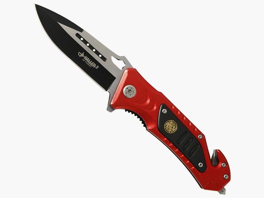 Rescue Taschenmesser rot/schwarz