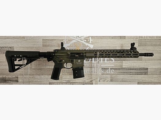 New goods from the specialist trade - Schmeisser AR-15 M4FL OD Green 14.5" caliber .223Rem.