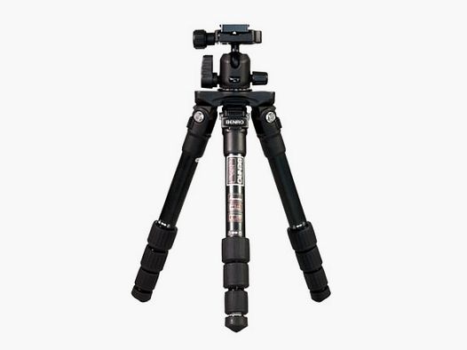 BENRO A-1182 + N-0 Kit de Trípode Plano Mimi de Aluminio Carga Máxima: 6 Kg