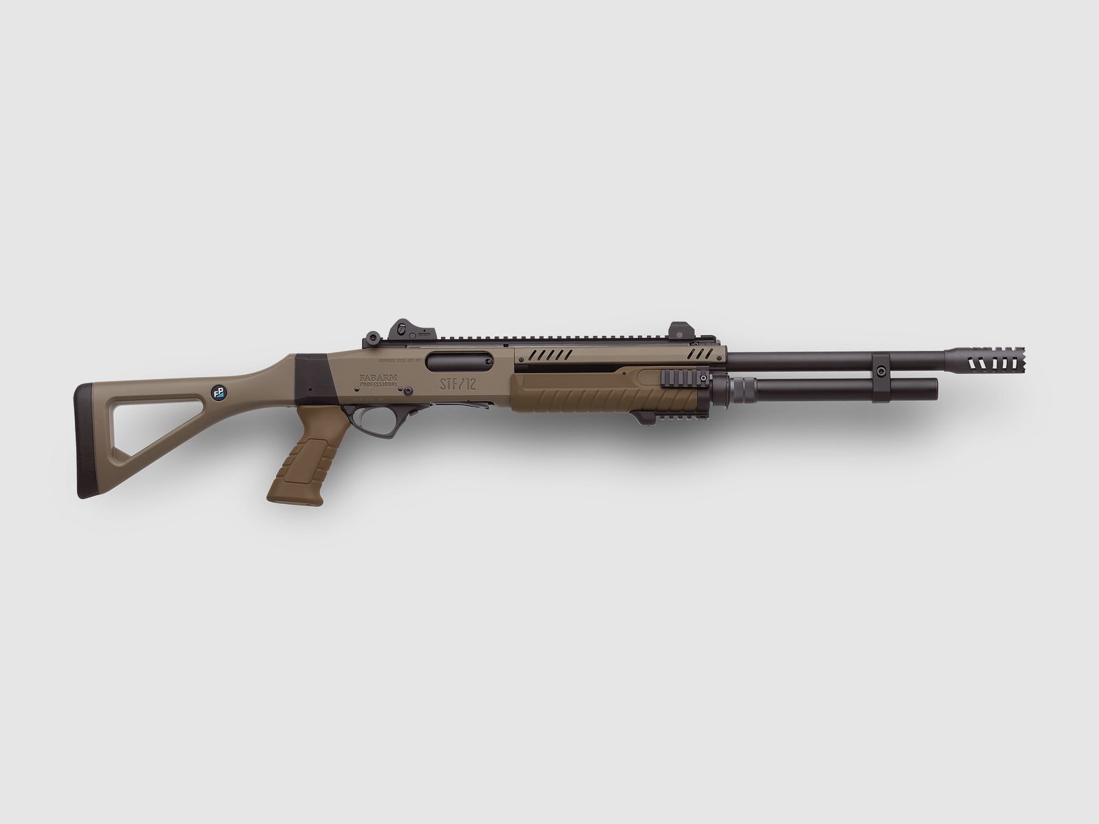 Fabarm STF12 Flat Earth, caliber 12/76 || Pump-action shotgun
