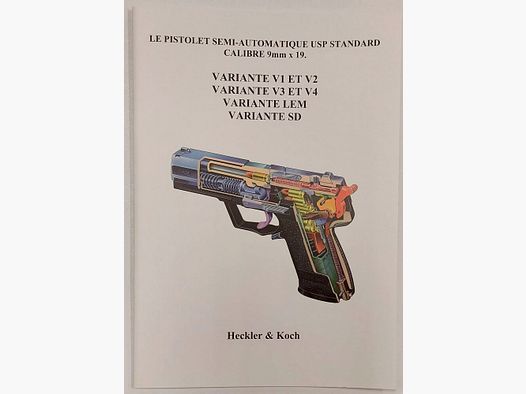 Instrukcja Heckler & Koch dla USP Standard, hiszpański