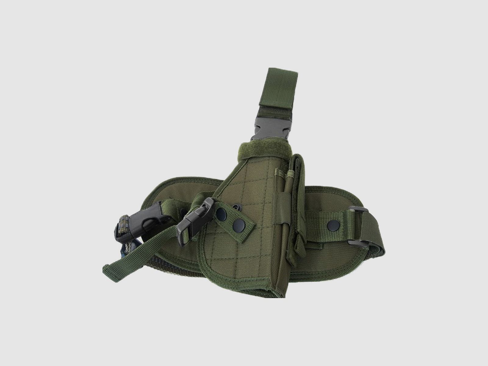 Holster Royal avec plateforme de hanche verte, image 1 sur 2