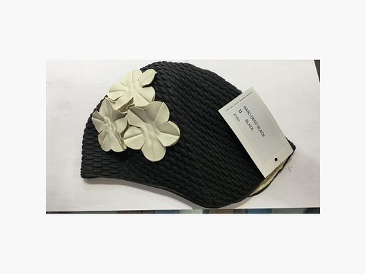 DECO BLACK Badekappe